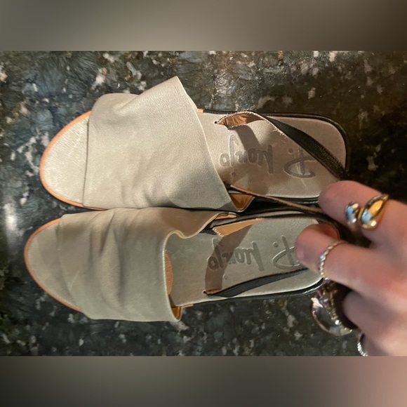 New! P. MONJO Avila Green Sandals 🤍 sz 39/ US 8-8.5 - Picture 4 of 10